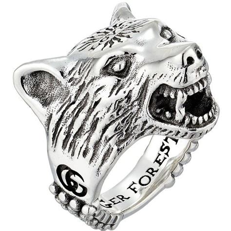 anillo gucci lobo